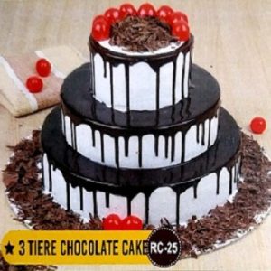 3 Tier black Forest Cake