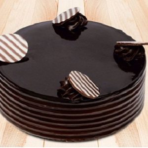 Glaze Truffle chocolate cake