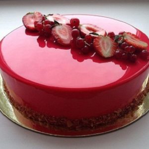 Strawberry Jelly Cake