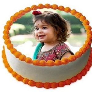 Vanilla Photo Cake