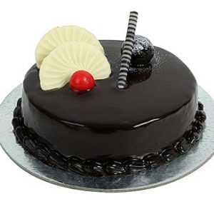 TRuffle Chocolate glaze cake