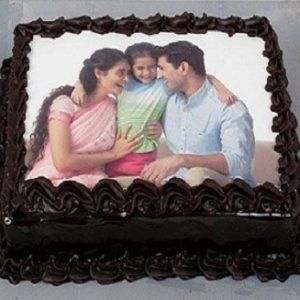 Chocolate Photo cake