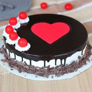 TRuffle Choco Heart Cake