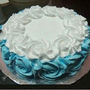 Vanilla Flower cake